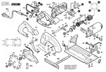 Bosch 0 603 330 042 PKS 54 Circular hand saw 230 V / GB Spare Parts PKS54